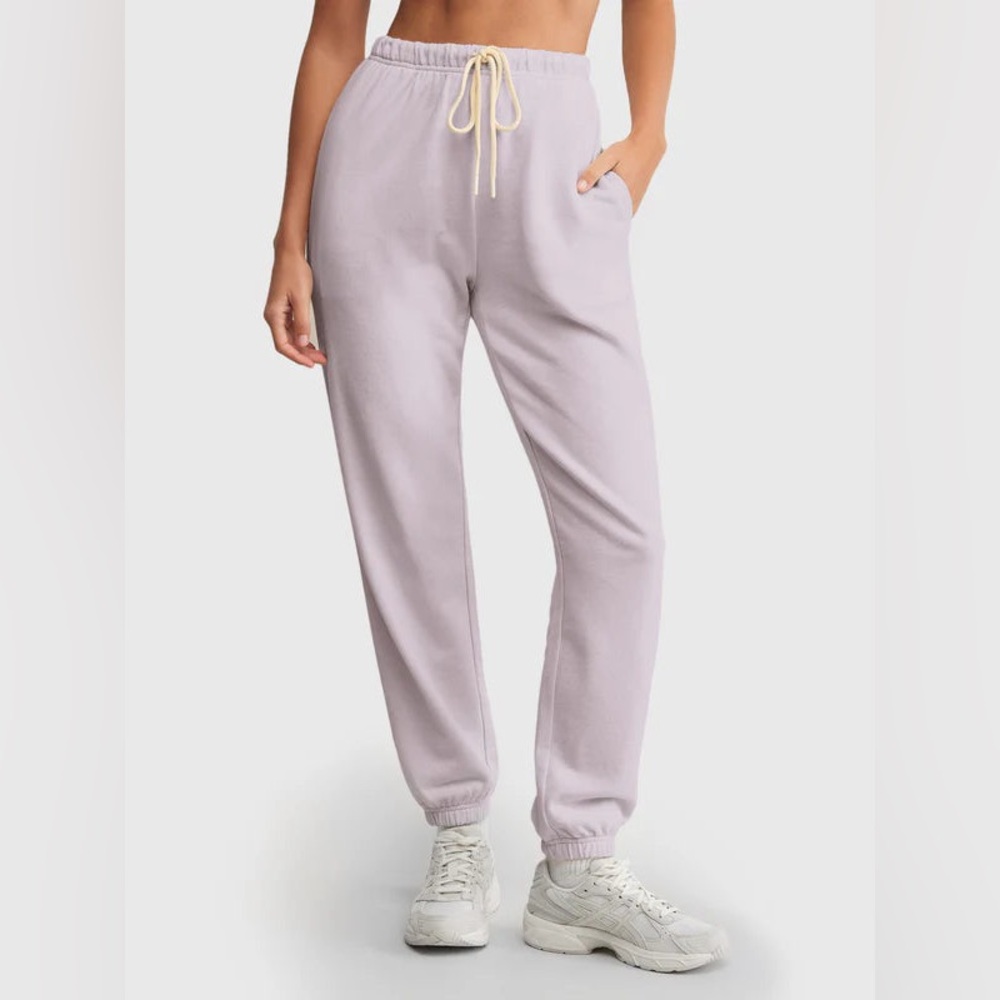 NWT Z Supply Classic Boyfriend Jogger in Lavender Ice